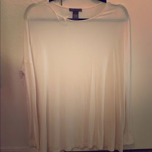 White piko top